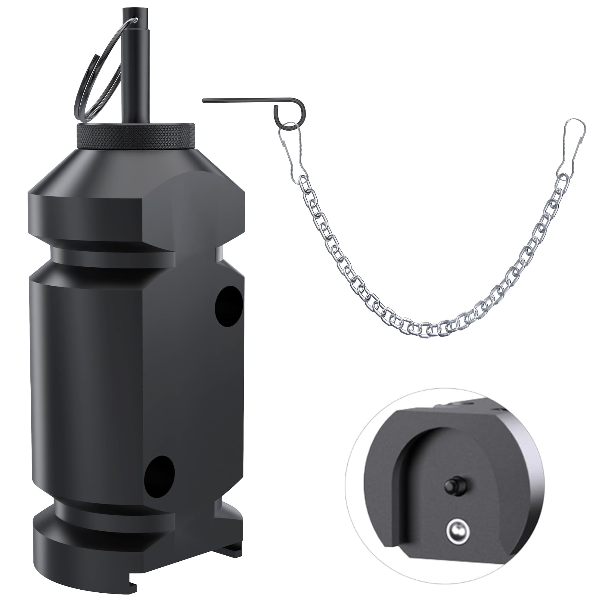 Remfly Perimeter Trip Alarm, 12 Gauge Camping Trip Wire Alarm Device, Early Warning Security System For Camping And Property Saf